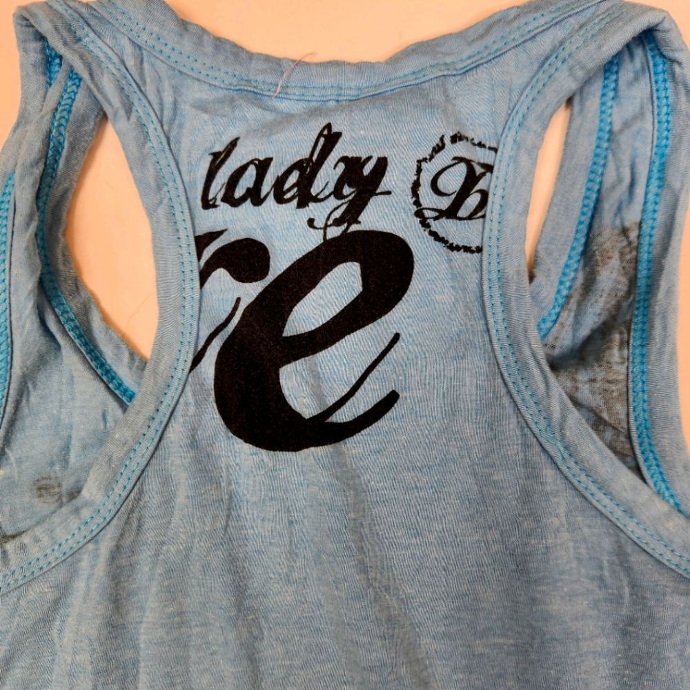 Sure Womens Beatles Front Side Graphic Sleeveless Tank Top Small - Picture 6 of 6